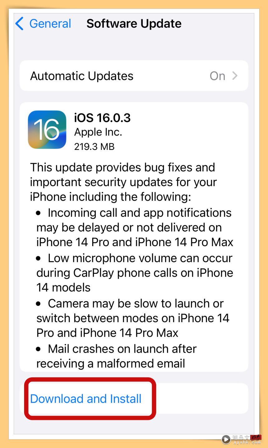 News I Apple 推出iOS 16.0.3 更新！修正4大功能异常问题！ 更多热点 图6张